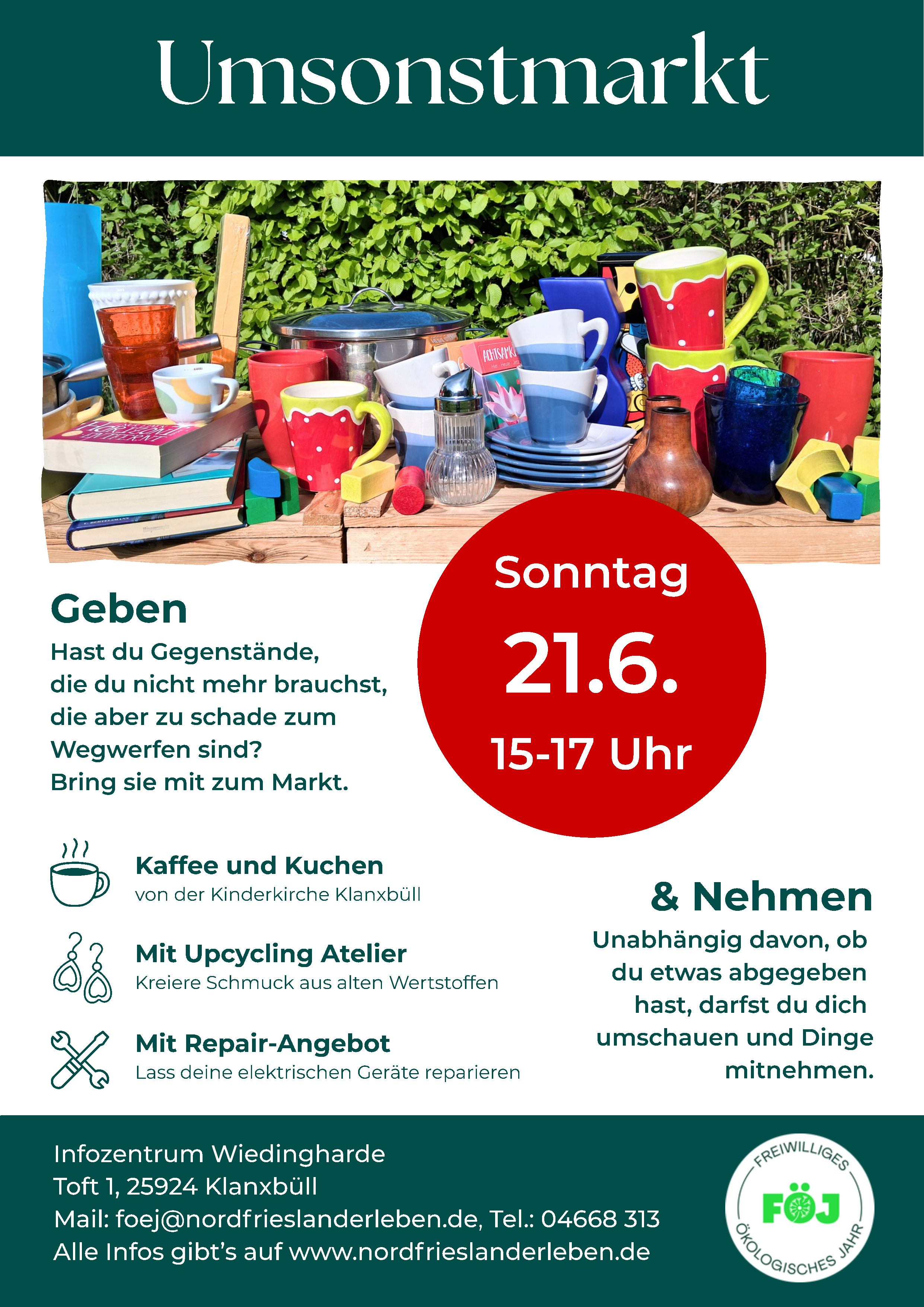 Plakat Umsonstmarkt Plakat Umsonstmarkt